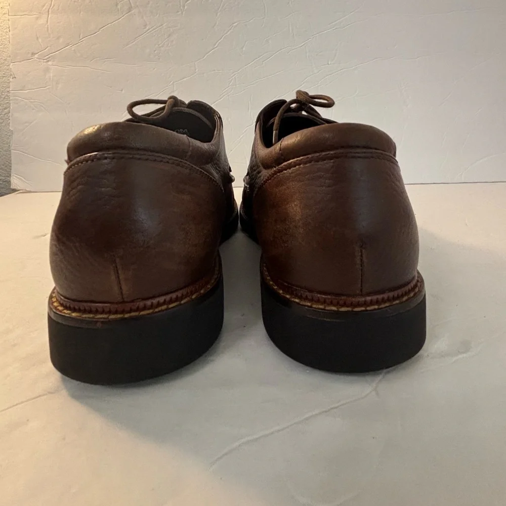 APEX AETREX Brown Leather Oxford Shoes Size 7.5